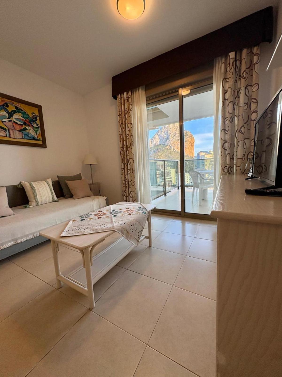 Apartment With Sea View Pool & Private Parking Calp Exterior foto